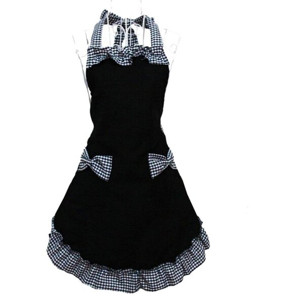 Other - Cute Retro Lovely Vintage Ladies Kitchen Flirty Vintage Aprons for Women Girls w